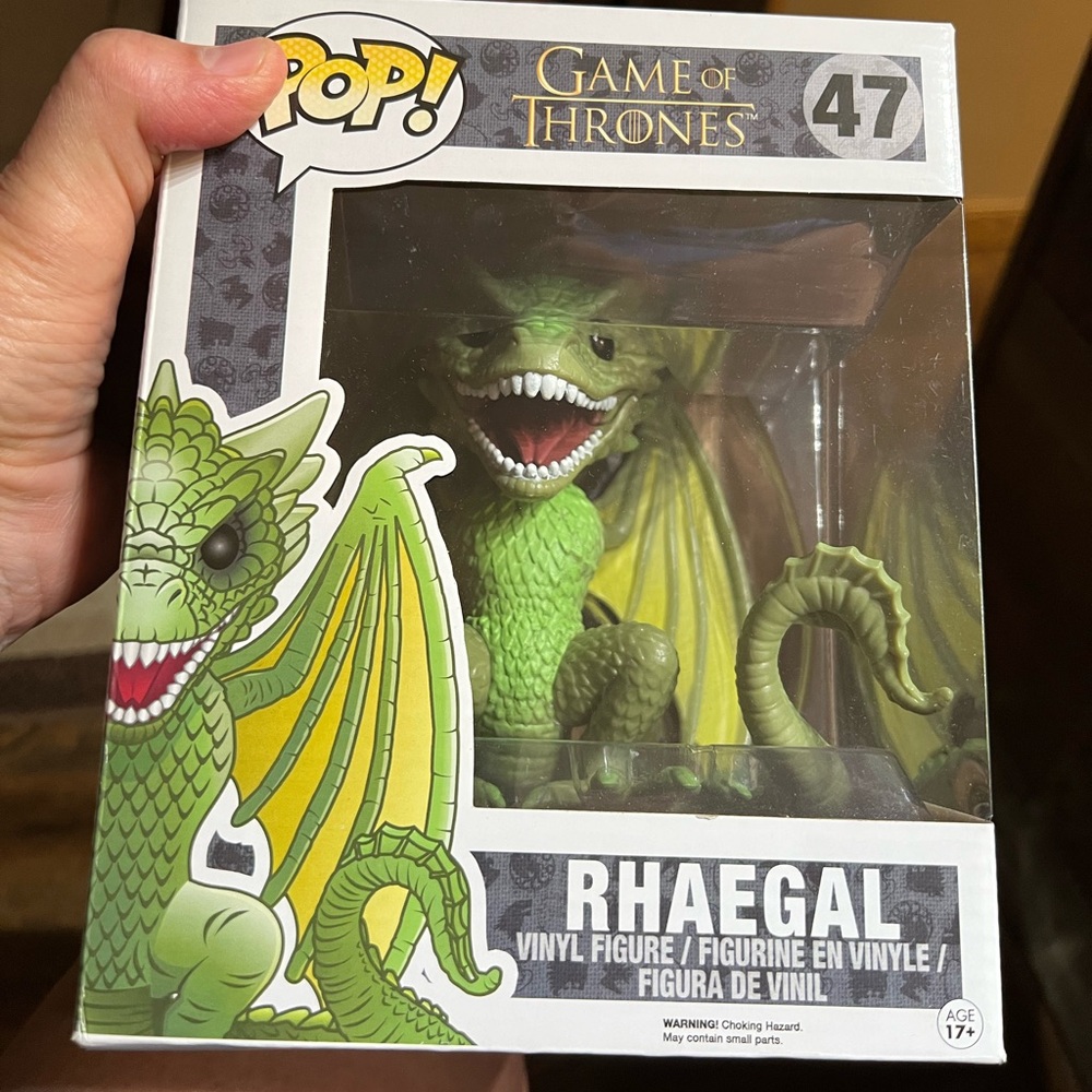 Funko POP Rhaegal #47 Game of Thrones 6”